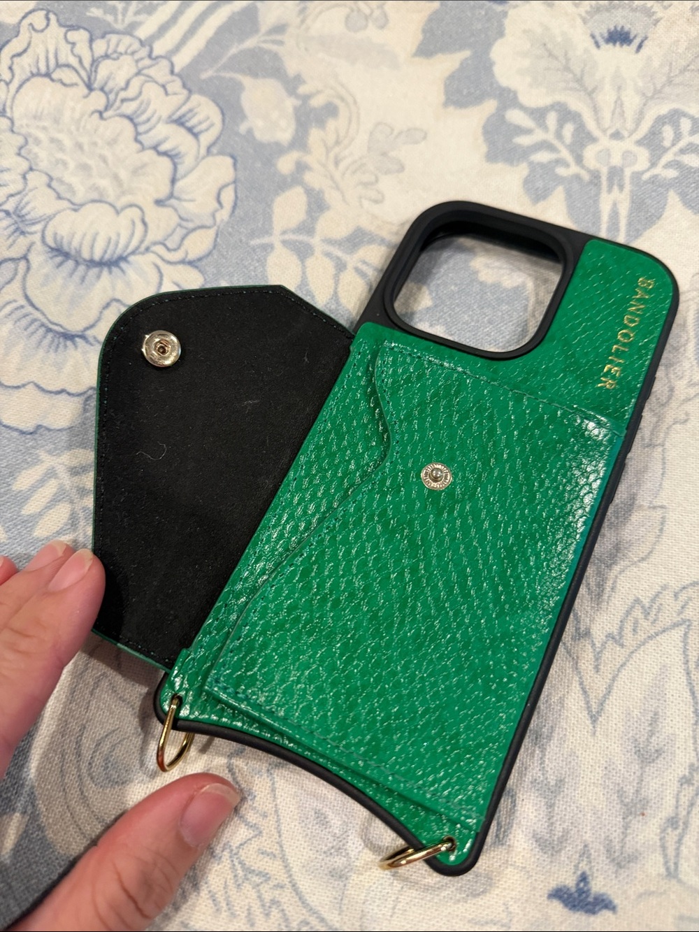 Bandolier Leather MagSafe Crossbody Phone Case - two cases! - Picture 13 of 13